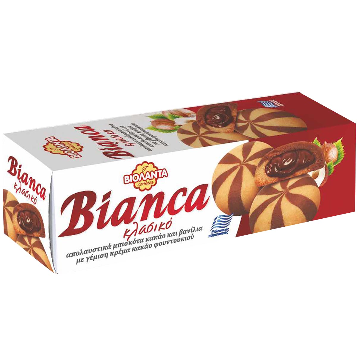 Βιολάντα Μπισκότα Γεμιστά Bianca 150 gr