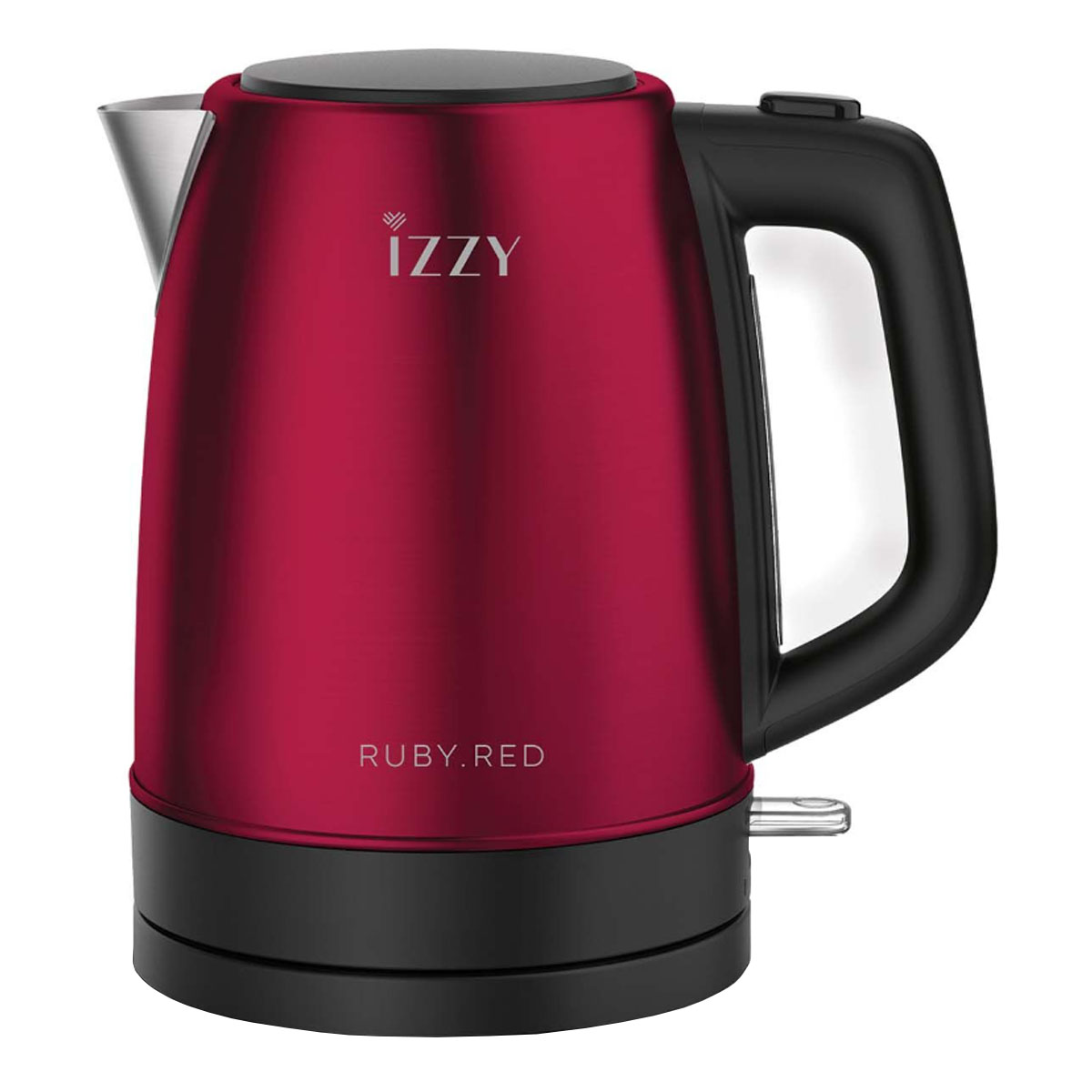 200337 Izzy Βραστήρας Ruby Red 1,7 lt 2200W | Super Market Χαλκιαδάκης - Κρήτη