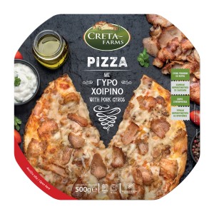 Creta Farms Πίτσα Με Γύρο Χοιρινό 500 gr